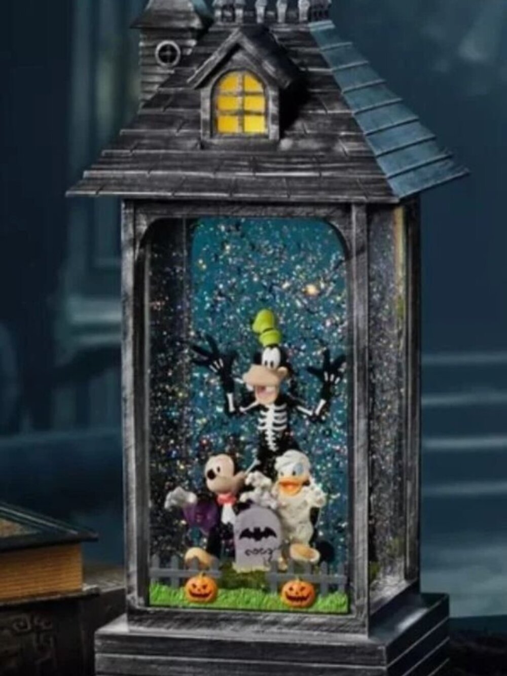 Disney Mickey Mouse Halloween  14" Lantern with Lights & Music, NWT